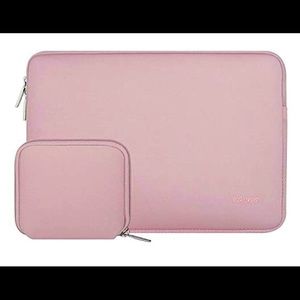 Pink laptop and accessory sleeves 15inch